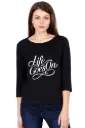 Zteezz Full Sleeve T-Shirt - Life Goes On Slogan Print | Unisex | S-XL | 180 GSM Cotton