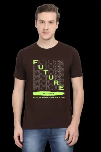 “Future” Slogan Classic Crew Shirt | Trendy Design | Multiple Colors Available | XS-3XL 